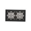 1/2 key right-sided with pictogram for electronic products, graphite mat thumbnail 2