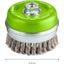 Cup Brush Knotted 100 Stainless thumbnail 2