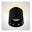 BLACK 26W+2W WW IP20 60deg 230V DARK LIGHT thumbnail 1