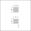 AXYL TRIM S GRID 1L930 A/S HF ANT - LED wall mounted luminaire thumbnail 2
