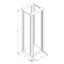 Network Systemrack double-sectioned, W600xH2005xD700,19",42U thumbnail 9