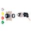 T0-1-8214/I1 Changeoverswitches, T0, 20 A, surface mounting, 1 contact unit(s), Contacts: 2, 45 °, momentary, With 0 (Off) position, with spring-return from both d thumbnail 515