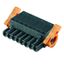 PCB plug-in connector, female plug, 5.08 mm, Number of poles: 5, 180°, PUSH IN with actuator, Clamping range, max. : 3.31 mm², Box thumbnail 1