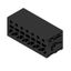 Printed circuit board terminals, 5.00 mm, Number of poles: 7, 90°, Solder pin length (l): 3.5 mm, tinned, black, PUSH IN without actuator, Clamping range, max. : 2.5 mm², Box thumbnail 2