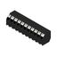Printed circuit board terminals, 5.00 mm, Number of poles: 11, 135°, Solder pin length (l): 1.5 mm, black, PUSH IN with actuator, Clamping range, max. : 1.5 mm², Tube thumbnail 2