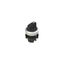 Short handle selector, 3 positions black with marking thumbnail 2