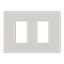 Frame - 1-gang / 1+1-module - ABB logo - S - Dune thumbnail 1