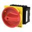 P3 Main switch, 80 A,Flush mounting, 3 pole, Form EA/SVB, Red, Door co thumbnail 1
