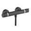 Ecostat Comfort shower thermostat, matt black thumbnail 1