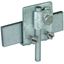 Saddle clamp St/tZn clamping range 0.7-10mm with clamping frame f. Rd  thumbnail 1