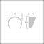 CONT3 36/52L VISOR ANT - Visor thumbnail 3