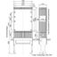 Polyester distribution box, size 1/1005 with rail system, 1005x780x315mm thumbnail 2