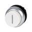 M22-DRH-W-X1 Pushbutton, RMQ-Titan, Extended, maintained, White, inscribed, Bezel: titanium thumbnail 4