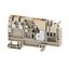 Modular distribution terminals, PUSH IN, 10 mm², 800 V, 57 A, dark beige thumbnail 2