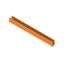 PCB plug-in connector, male header, open side, THT solder connection, 5.08 mm, Number of poles: 23, 180°, Solder pin length (l): 3.2 mm, tinned, orange, Box thumbnail 2