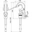 Phase screw clamp D 4-30mm T-pin shaft connec. elem. PK1 16-70mm² w. c thumbnail 2