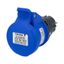 ELEMAN Adapter 13912 IP40 CEE socket with pin thumbnail 2
