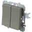 SWITCH 2GANG-1WAY 10AX 250V~ TI XO 4415012 thumbnail 4