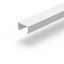 Plastic cover L 3000 B 23 H 13, Plastic (PMMA) opal colour: white thumbnail 2