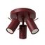 Ceiling lamp RING 3P burgundy thumbnail 2