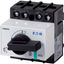 DMM-40/1 Switch-disconnector, DMM, 40 A, 3P + N (solid), With black rotary handle and drive shaft, Vertical connection thumbnail 4