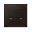 CONNECTED LIGHT SWITCH WITH NEUTRAL 2-GANG 2X250W VALENA NEXT BLACK (C thumbnail 2