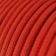 Glossy Fire Red Textile Cable - The Original Creative-Cables - RM09 round 2x0.75mm / 3x0.75mm thumbnail 2