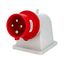 Plug-in 32A/400V 4-pole IP44 built-in thumbnail 1