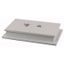 XAD5-0406-T Top panel busbar trunking, WxD=425x600mm, IP56 thumbnail 1