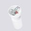 Elegant KARBON white wall lamp, adjustable arm, switch on the rosette thumbnail 6