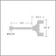 OLSYS2 BRA 500MM MTP - Mounting accessory thumbnail 3