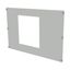 ProfiSNAP Front Plate, for enclosure width 1000mm, H=600mm, prepared f thumbnail 2