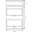 Surface-mounted distribution board RN-24/B Fala (N+PE) thumbnail 2