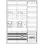 BA37CGL Meter board, Field width: 3, Rows: 57, 1100 mm x 800 mm x 215 mm, Isolated (Class II), IP31 thumbnail 17