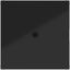 Central plate for cable entry piece, A.x/C.x, glossy night black thumbnail 1