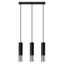 HANGING LAMP LOOPEZ 3L BLACK/CHROME GU10 3X40W IP20 thumbnail 2