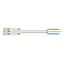 pre-assembled connecting cable Cca Plug/open-ended white thumbnail 1