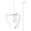 HANGING LAMP TRES WHITE E27 1X60W IP20 thumbnail 1