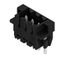PCB plug-in connector, male header, Clip-on flange, THT/THR solder connection, 3.50 mm, Number of poles: 3, 180°, Solder pin length (l): 3.2 mm, tinned, black, Box thumbnail 3