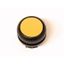 M22S-D-Y Pushbutton, RMQ-Titan, Flat, momentary, yellow, Blank, Bezel: black thumbnail 1
