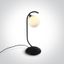 BLACK TABLE LAMP 9w G9 100-240V thumbnail 1