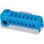 KSK-N-UP/HW-KLV Plug-type terminal KSK for wall pan. 1x N potential, 1x 2.5-25 mm2 and 7x 0.5-4 mm2 thumbnail 2