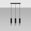 HANGING LAMP LOOPEZ 3L BLACK/CHROME GU10 3X40W IP20 thumbnail 5