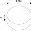 Reflector for GIMBLE PRO G12, 40ø, chromed alu thumbnail 3