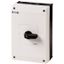 T5B-4-8344/I4 On-Off switch, T5B, 63 A, surface mounting, 4 contact unit(s), 8-pole, with black thumb grip and front plate thumbnail 1