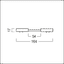 SUP2 TRACK ELECTRICAL BRIDGE 48V BK - Electrical accessories thumbnail 2