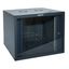 Wallmount fix cabinet Linkeo 19 inches 12U 600mm width 600mm depth thumbnail 3