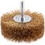 Wire Wheel Crimped 80x0.2 mm brass-coated thumbnail 1