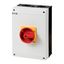 T5-3-8342/I5-SI Safety switch, T5, 100 A, 6 pole, Emergency switching off function, With red rotary handle and yellow locking ring, Lockable in position 0 with cover thumbnail 3