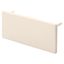 CABLE TUBE END PIECE 25X40 RAL9010 thumbnail 1